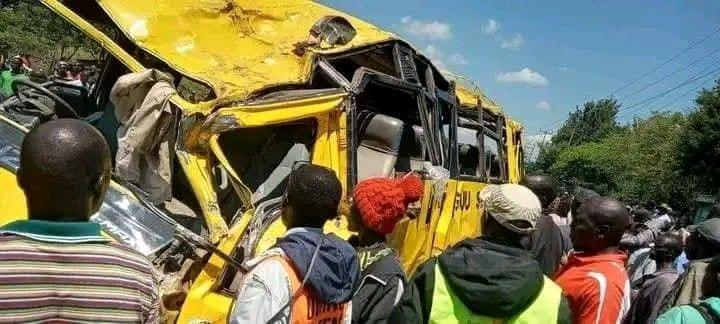 File image of an accident in Homabay County.